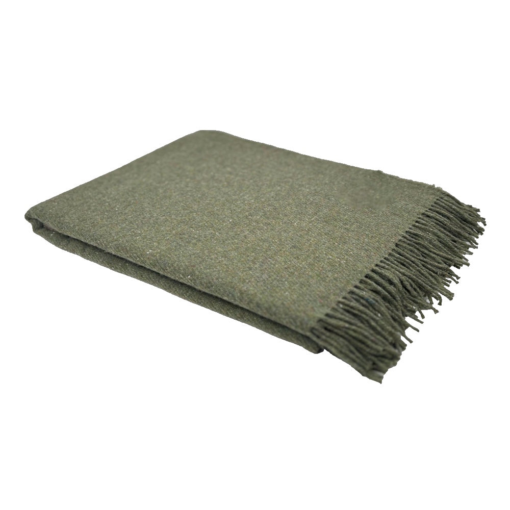 forever khaki merino throw