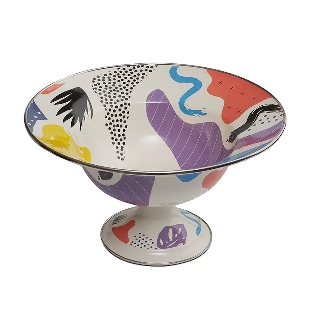 kapka enameled steel fruit plate