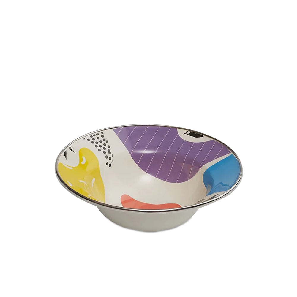 kapka small fruit plate enameled steel