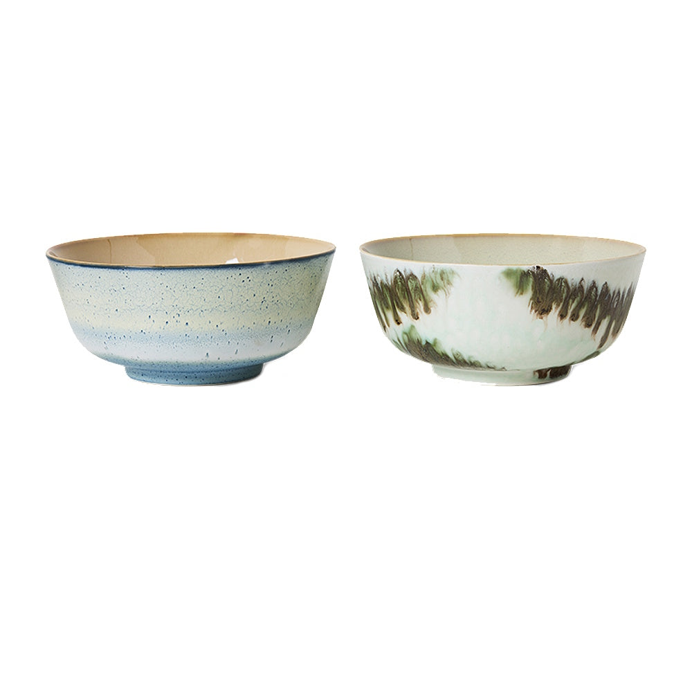 hk living ramen bowls set of 2