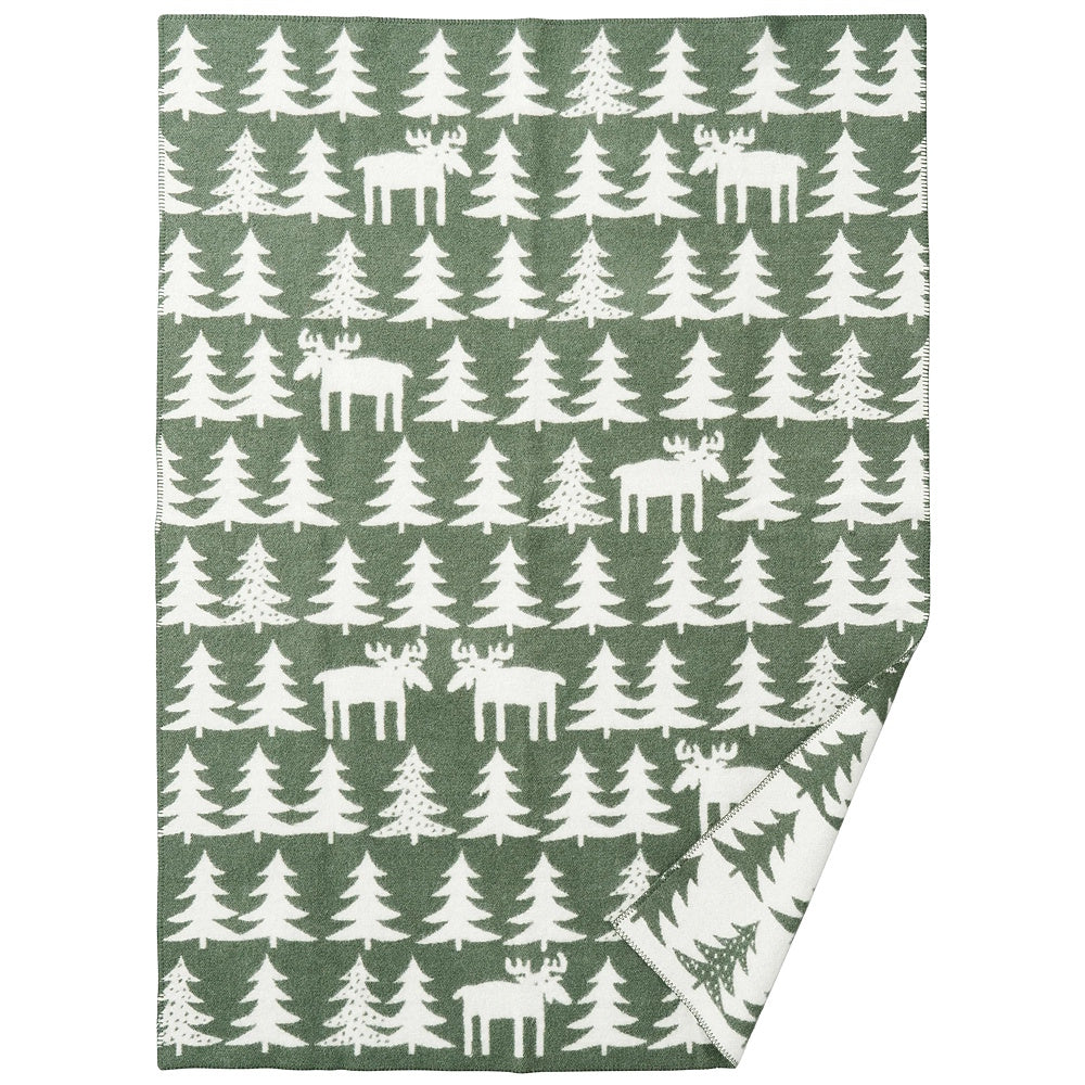 klippan moose walk lambswool blanket