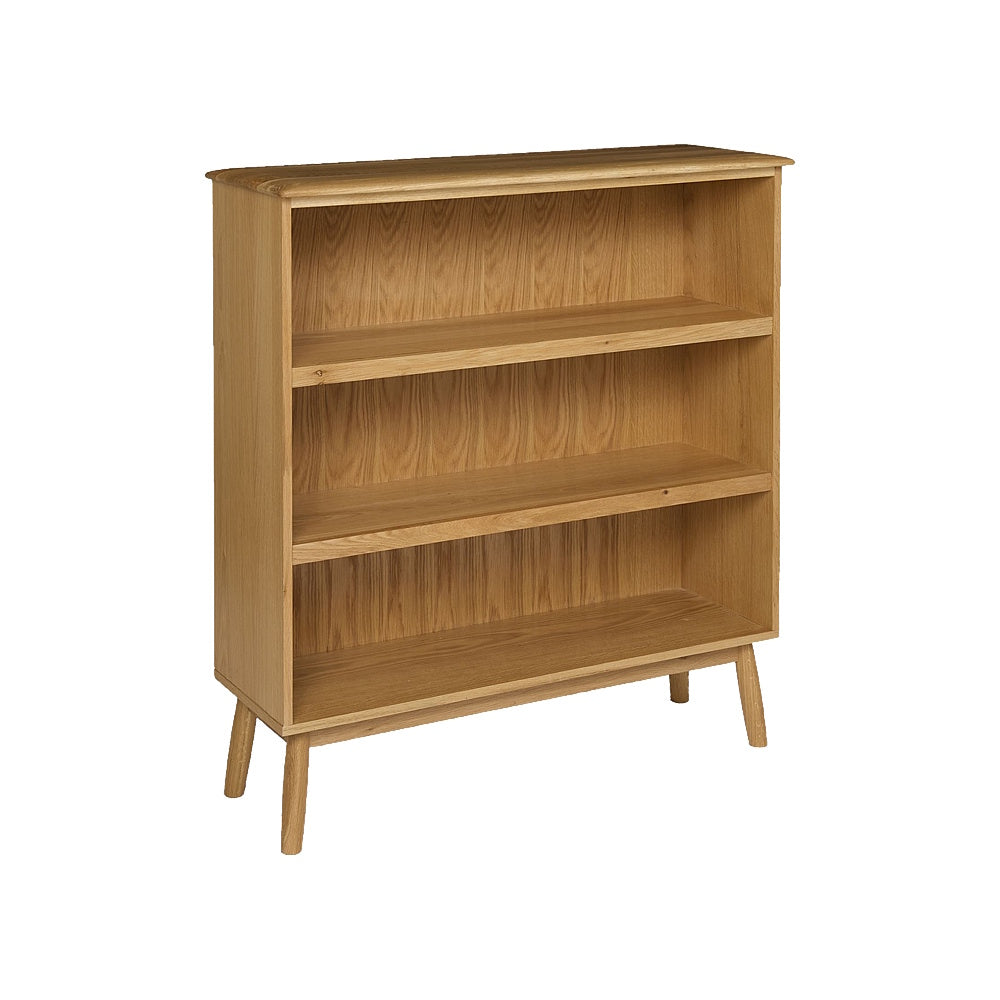 osmo oak wide bookcase