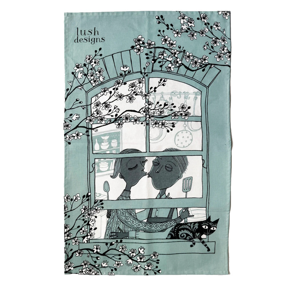 lush designs tea towel kitchen clinch