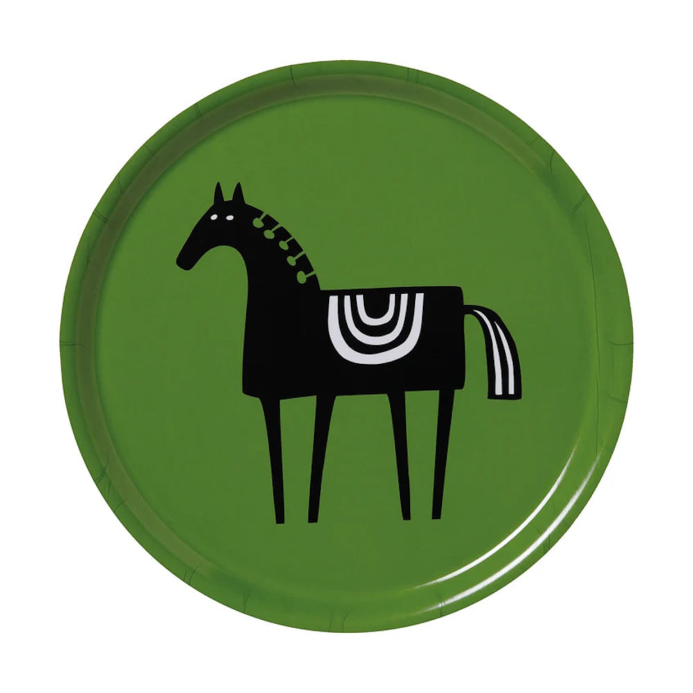 bengt & lotta the horse round tray