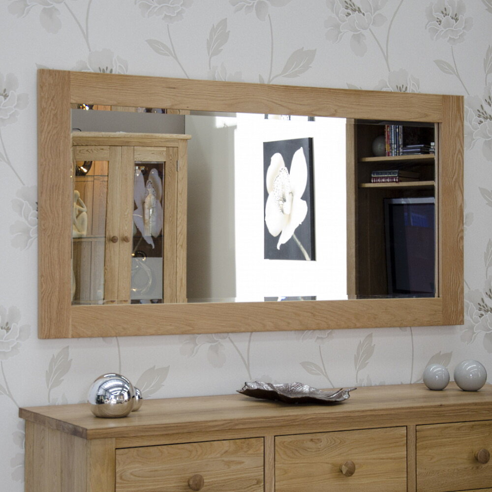 Gilmore Oak Framed Mirror