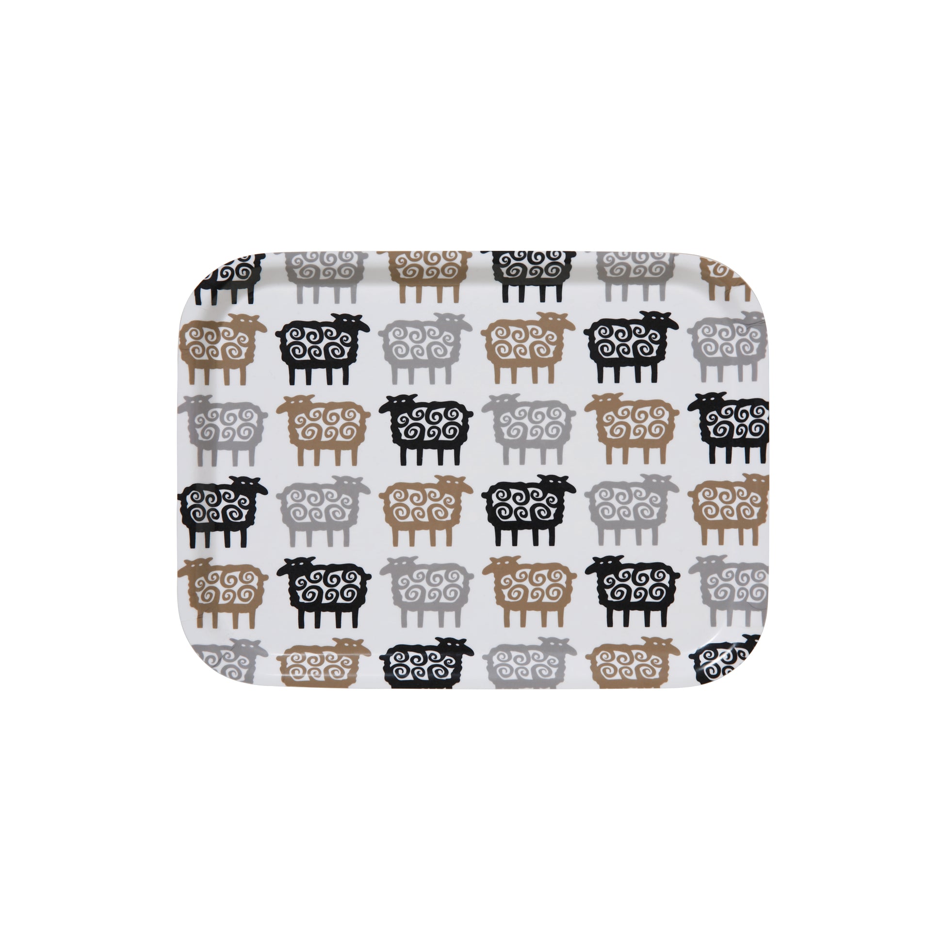 rectangular tray sheep