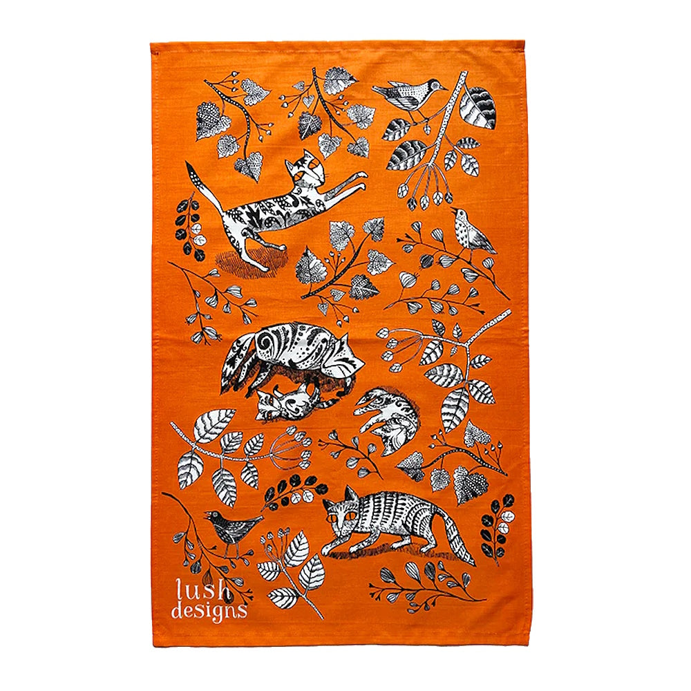 Kitty Tea Towel