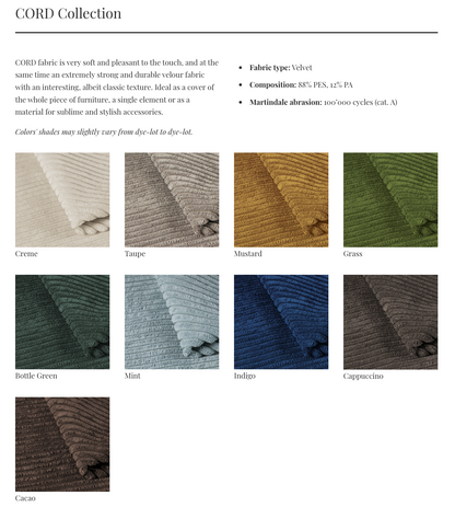 cord fabric collection