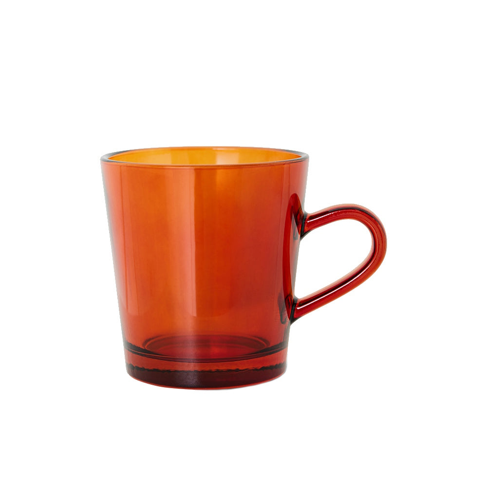 hk living glassware amber coffee cup