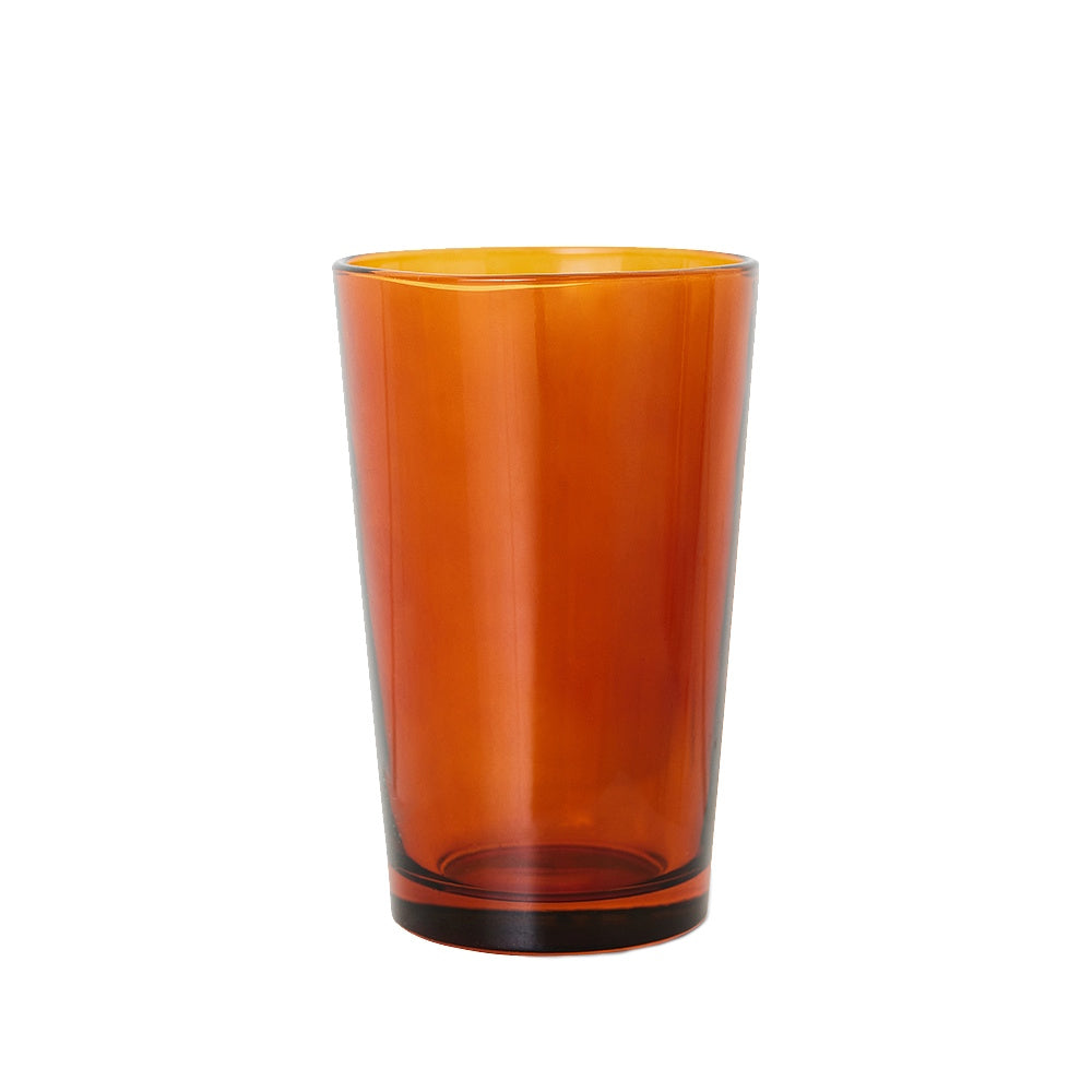 hk living tea glass amber