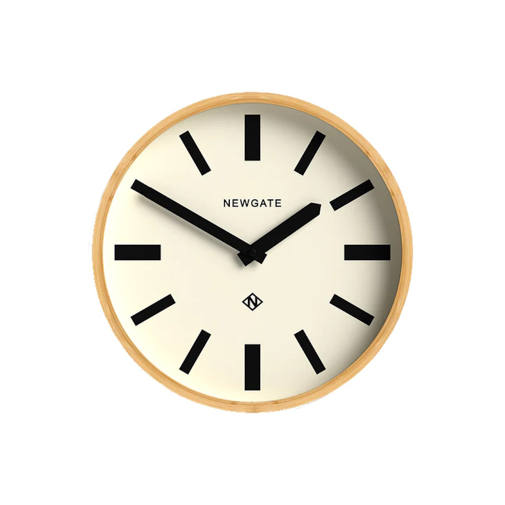 bali wall clock bamboo ocean dial