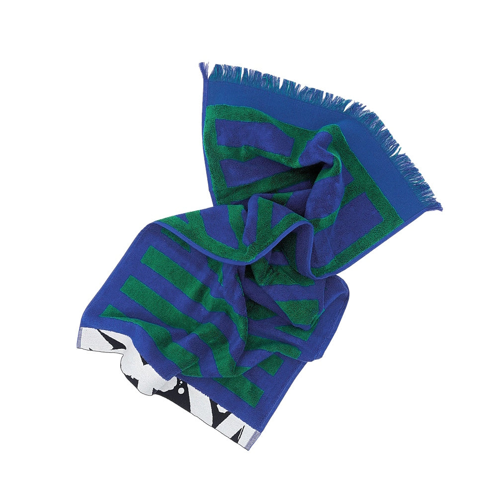 irregular sleep pattern organic cotton hand towel
