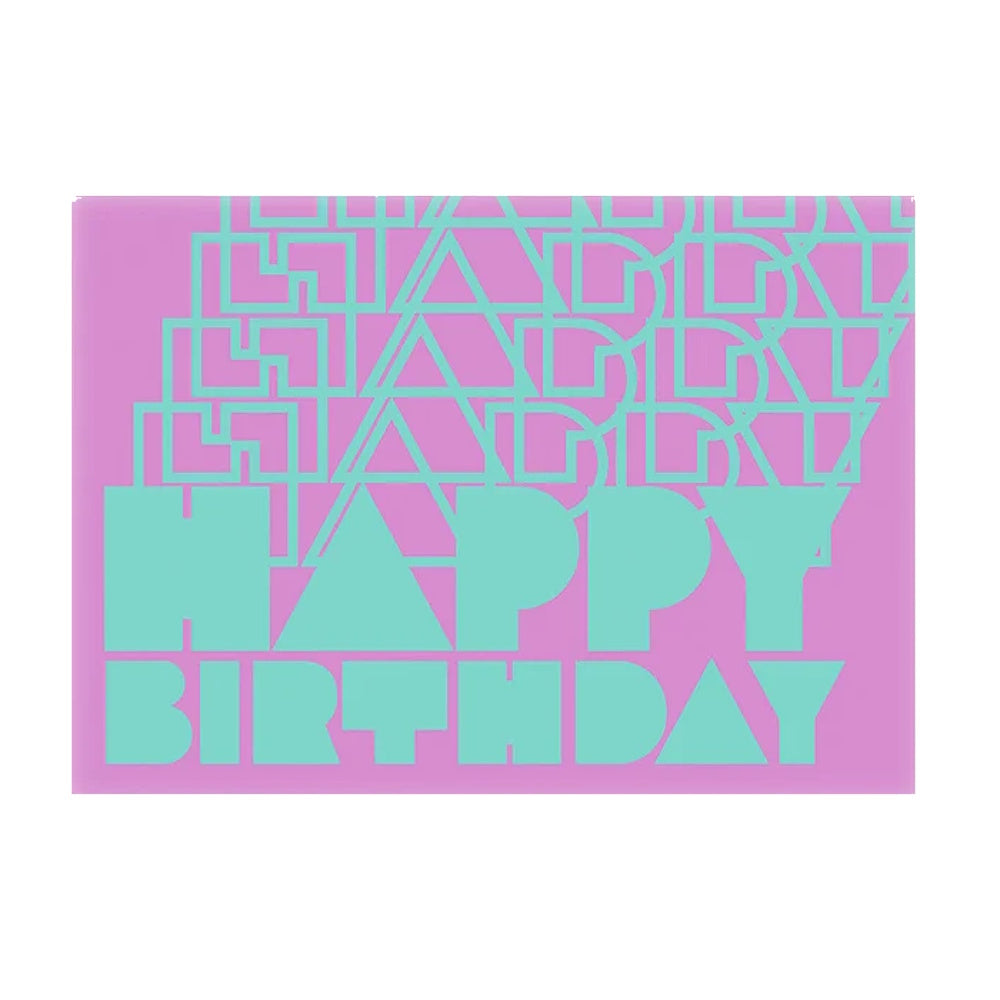 irregular sleep pattern birthday card A6