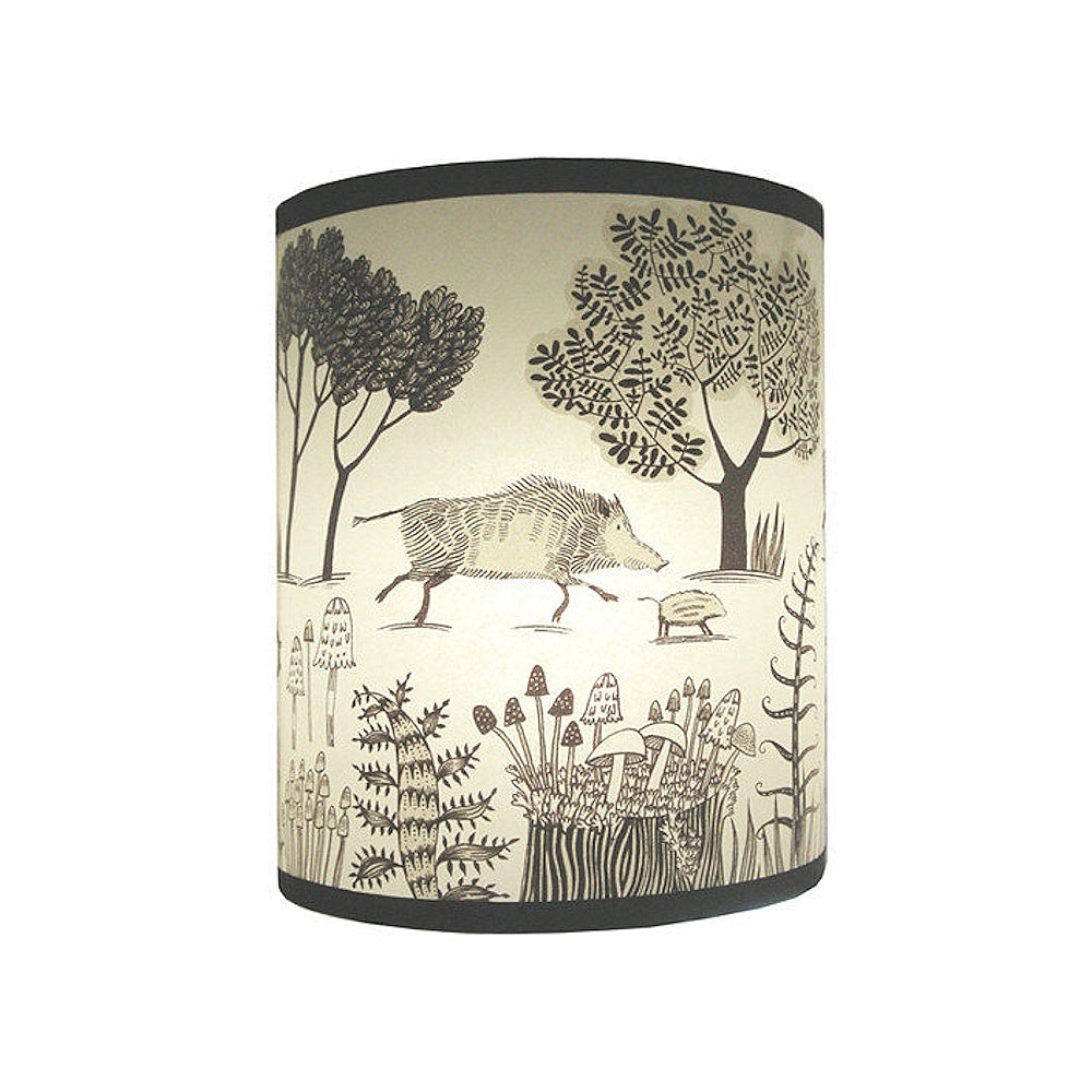 wild boar lamp shade