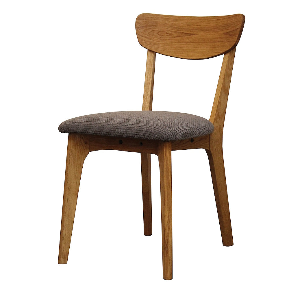 bow dining chair with upholstered seat