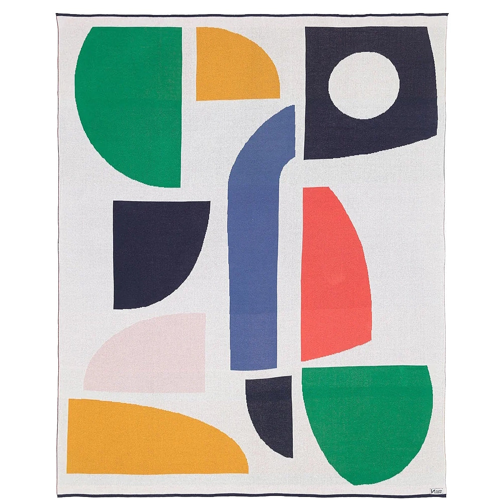 Sophie Home bruten cotton throw green