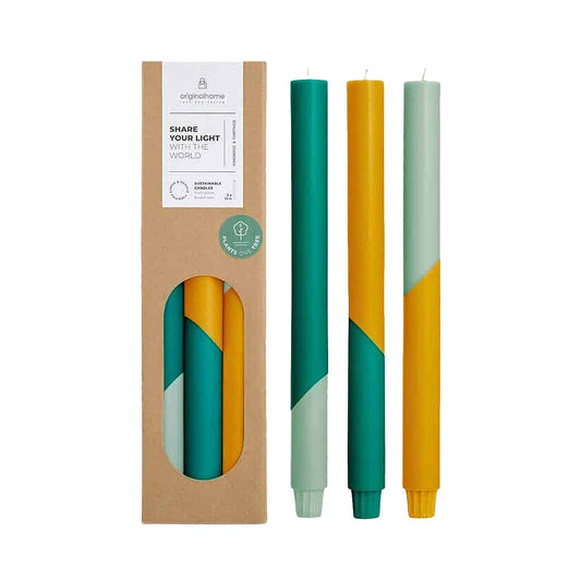 originalhome diagonal candles ocean bloom