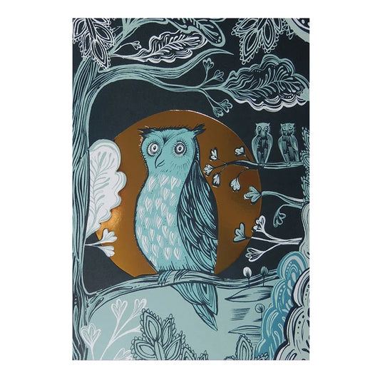 lush designs owl card