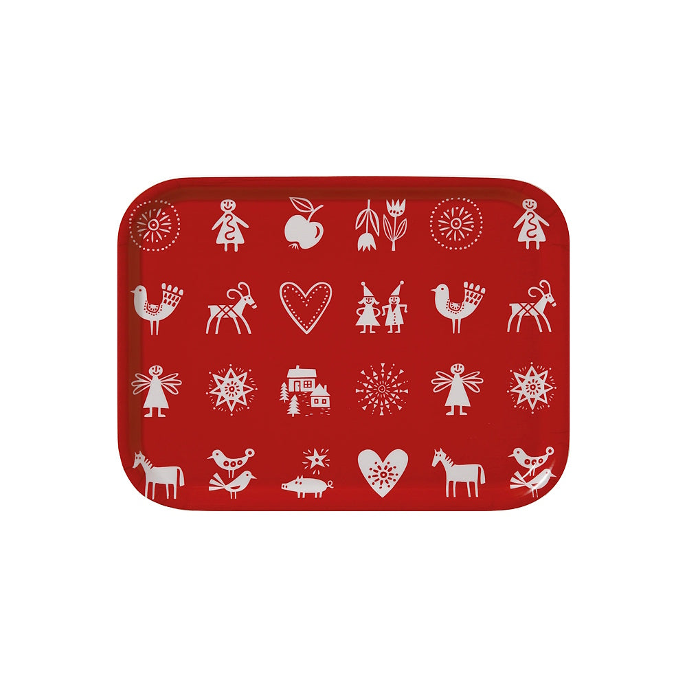 Bengt & Lotta Rectangular Tray 27cm x 20cm - Christmas