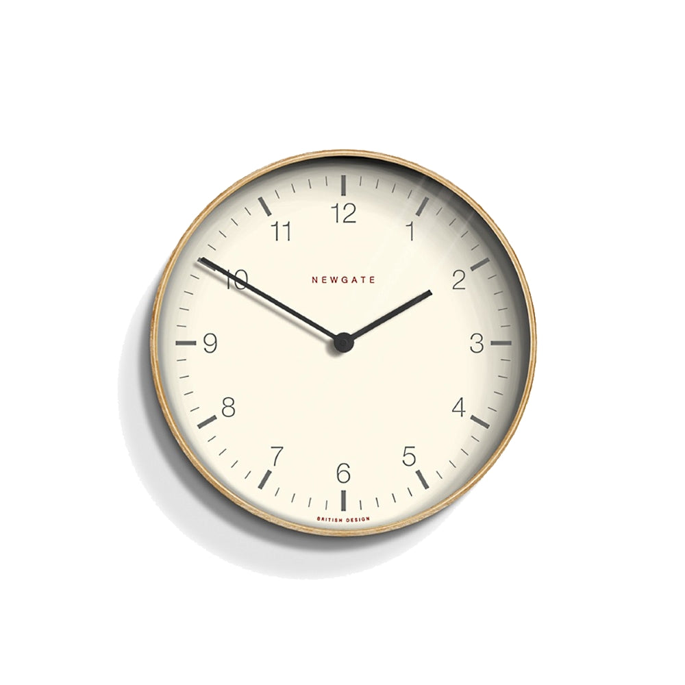 mr clarke wall clock 28cm