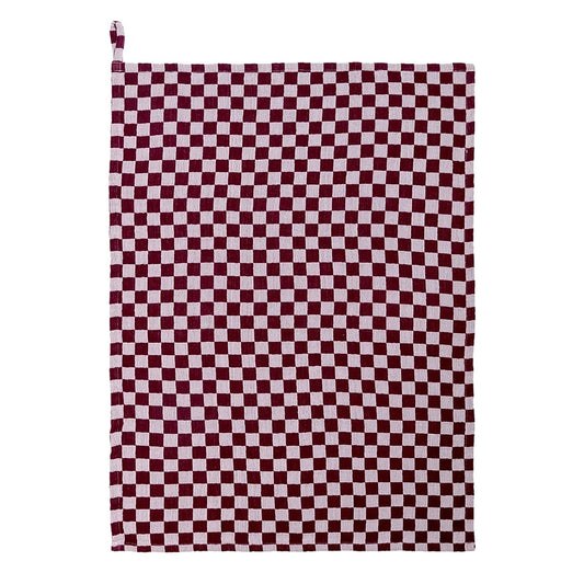 sophie home hand cotton towel burgundy