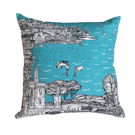 dolphin cushion