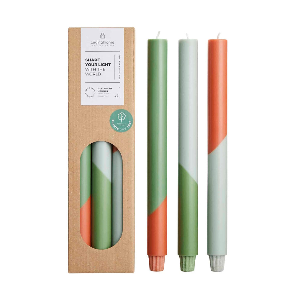 Diagonal Candles - Eden