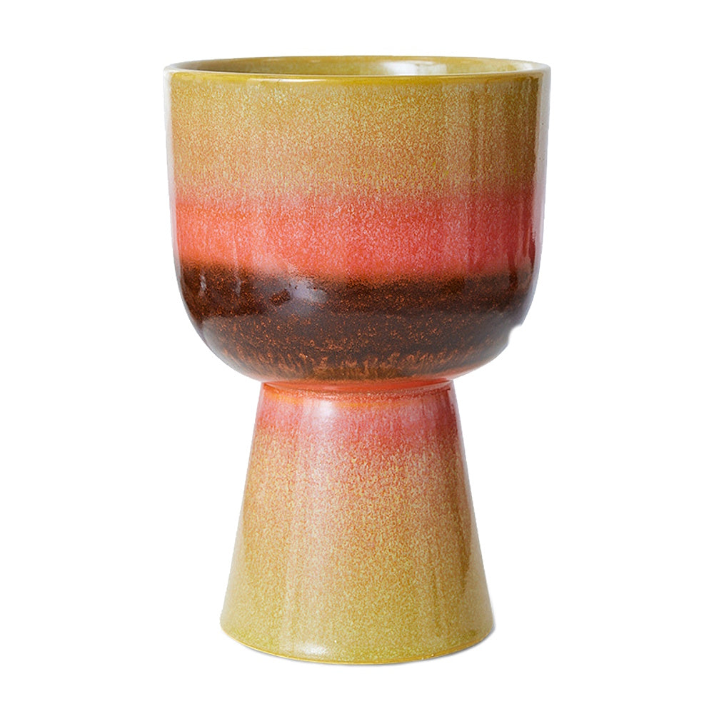 hk living flower pot lime green