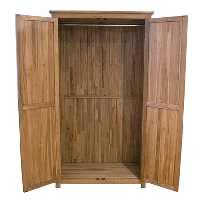 gilmore oak all hanging wardrobe