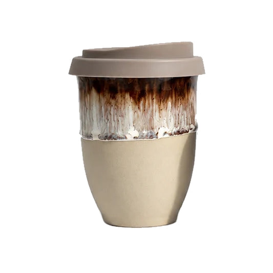 Handmade Ceramic Travel Cup - Rome by Glaze