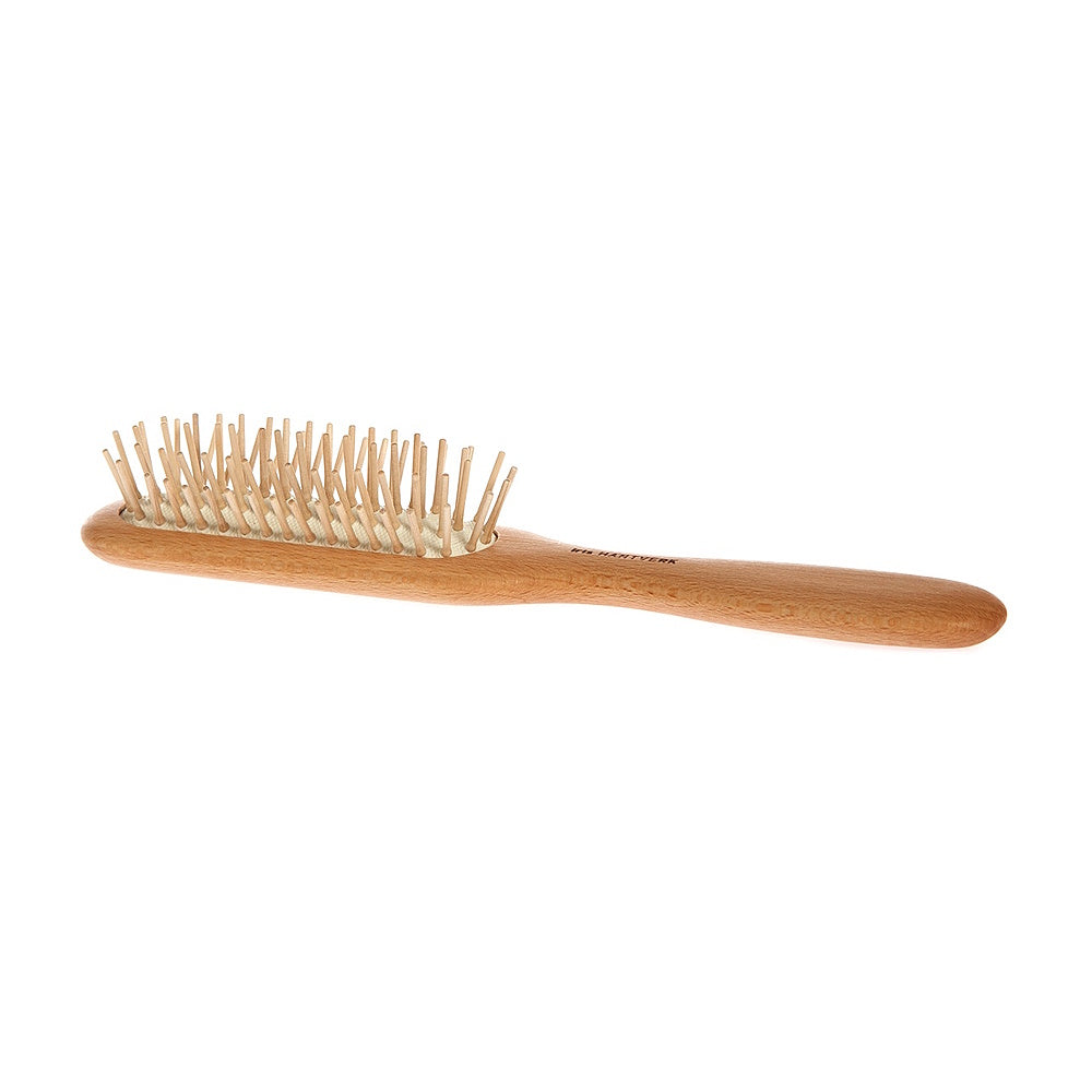 iris hantverk hair brush beech