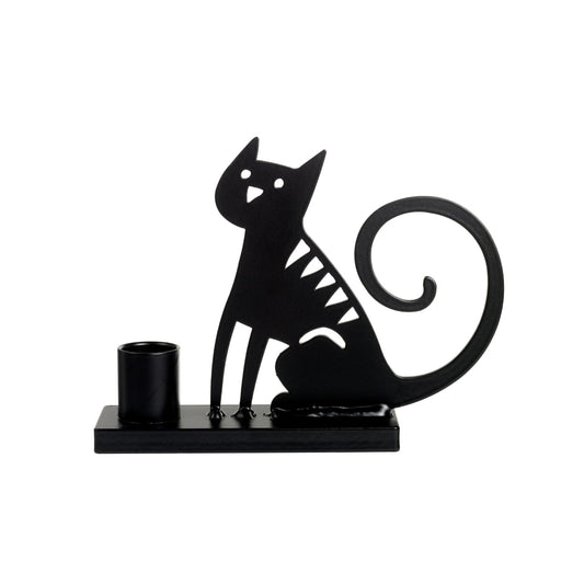 candle holder bengt & lotta sitting cat