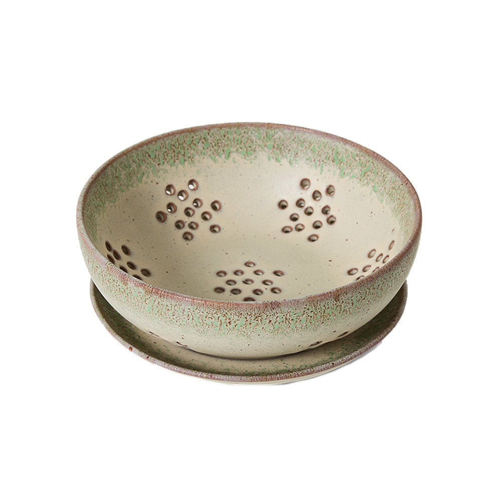 hk living berry bowl and saucer