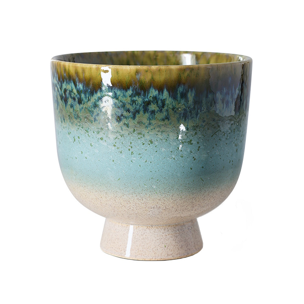 hk living retro flower pot lagoon