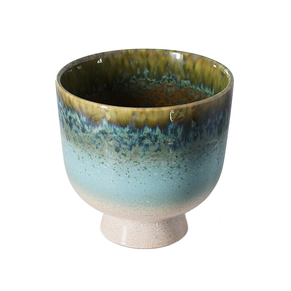 hk living retro flower pot lagoon