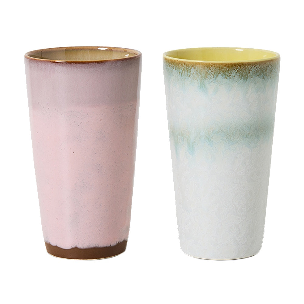HK living latte mug set of 2 fresco