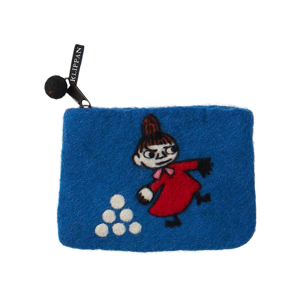 klippan felted wool purse little my snowball
