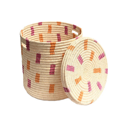 basket room Madoadoa woven basket