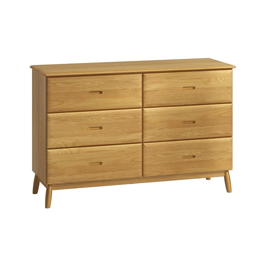 osmo oak 6 drawer chest