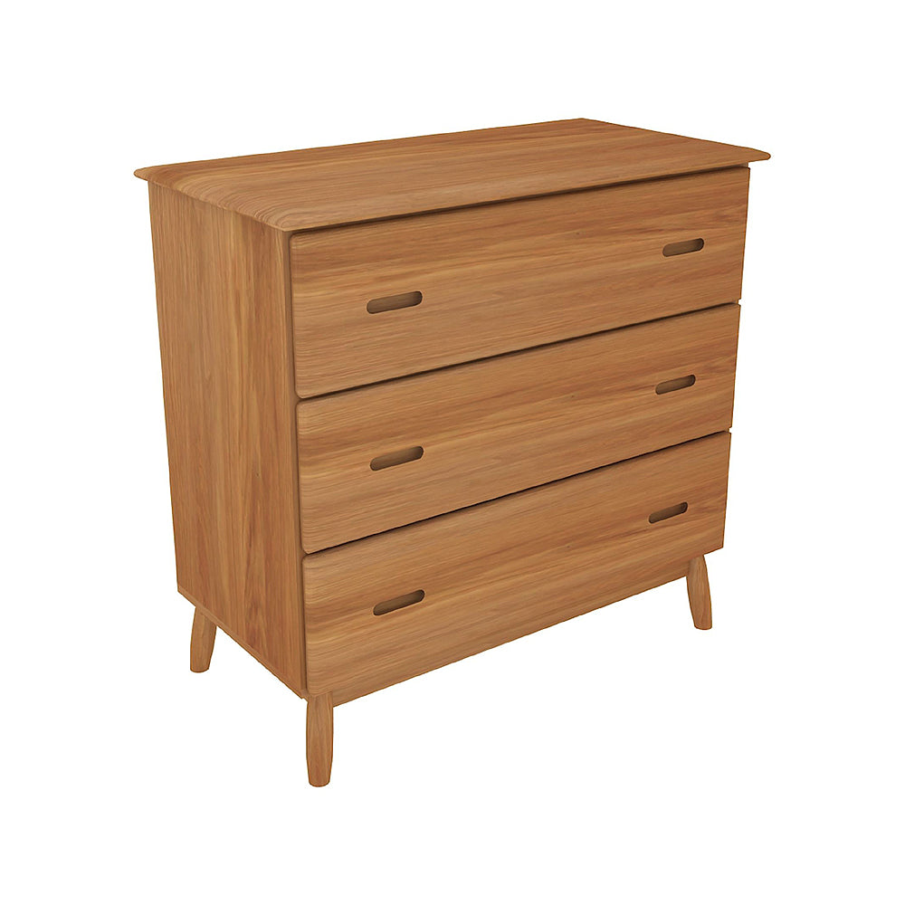 osmo oak 3 drawer chest