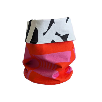 canvas storage bag in hot pink