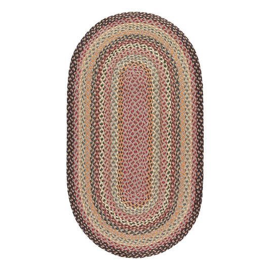 oval jute rug misty blue