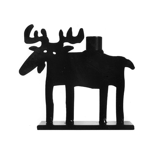 moose candle holder