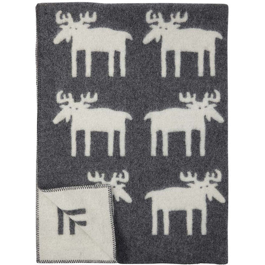 Moose Blanket - Grey