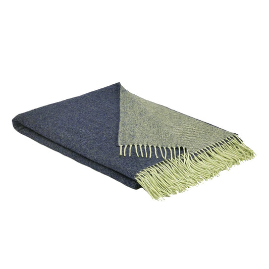 mcnutt merino navy apple throw