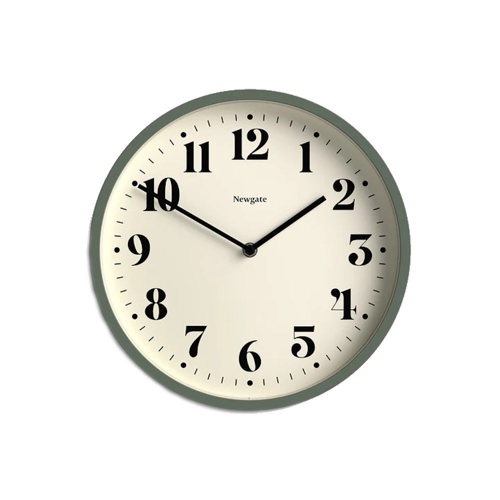 number 4 wall clock