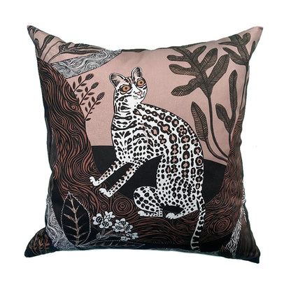 ocelot cushion