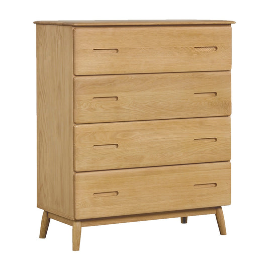 osmo oak 4 drawer chest