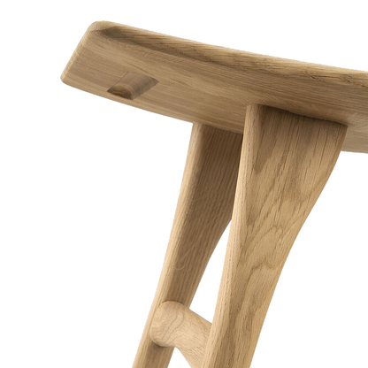 osso stool oak