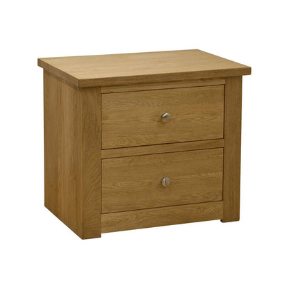 pentland 2 drawer wide bedside